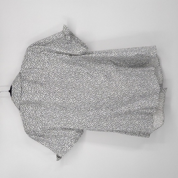 Lane Bryant Black and White Button Down Shirt - Picture 10 of 10